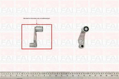 FAI AUTOPARTS t9359 -  Паразитный / Ведущий ролик, зубчатый ремень
